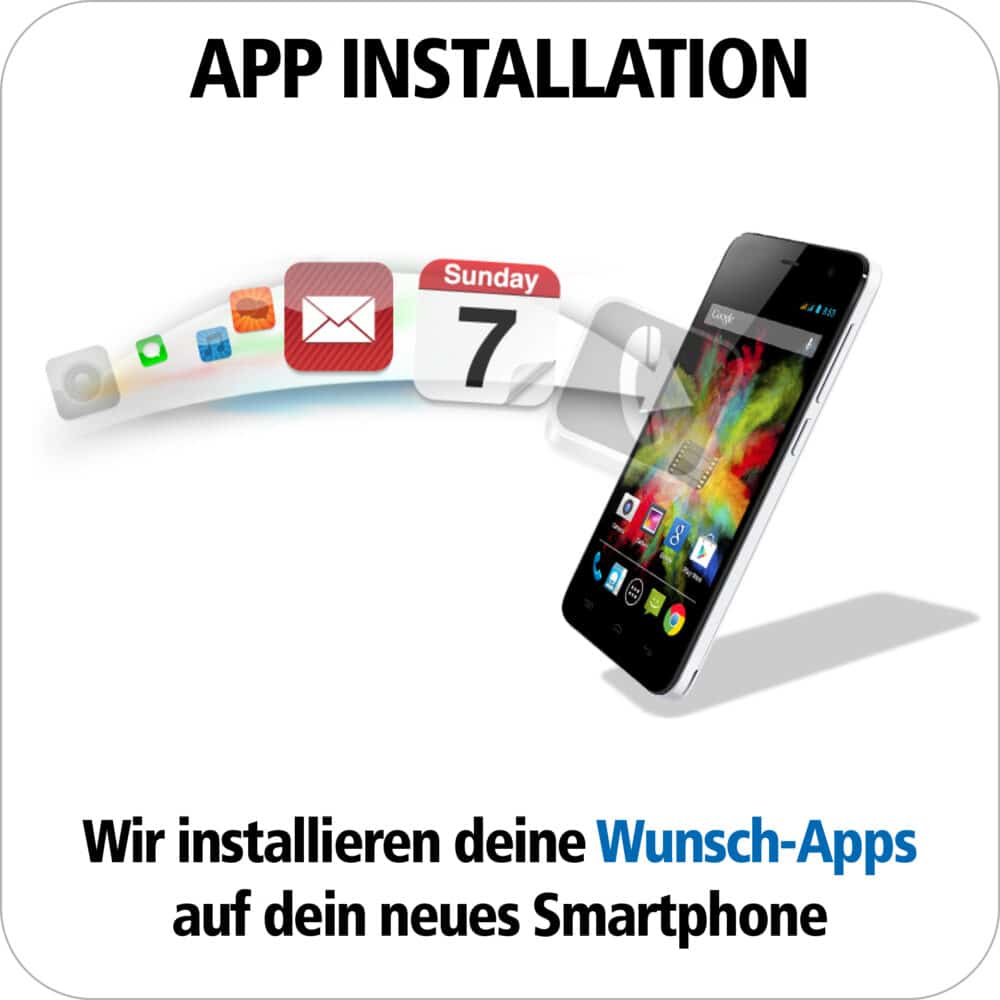 Smartphone App Installation in wenigen Schritten