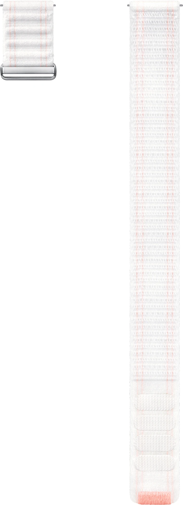 Samsung Fabric Band S/M Galaxy Watch7 Pink White